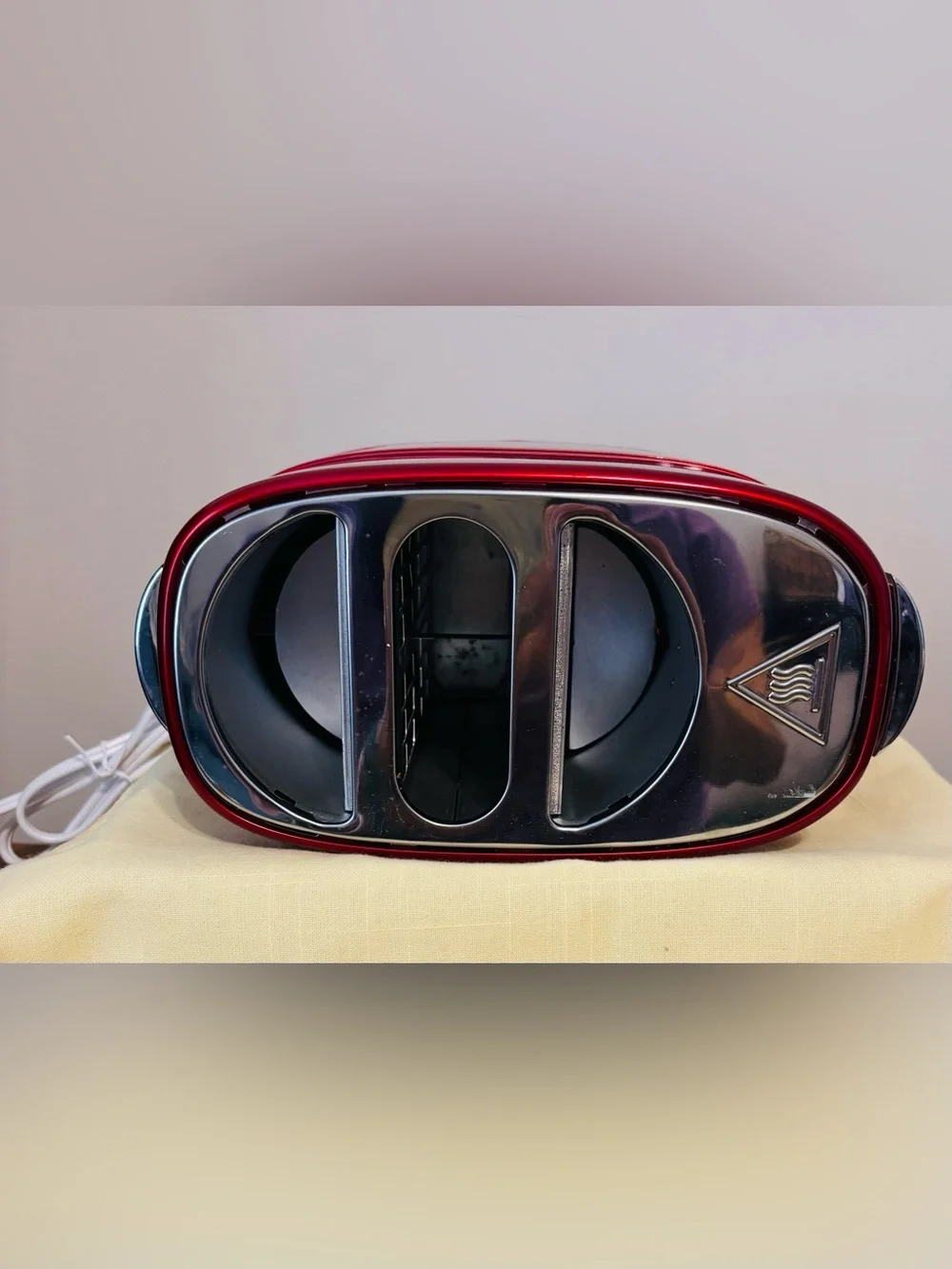 Retro Series Toaster / Hot Dog cooker / Bun Toaster RED